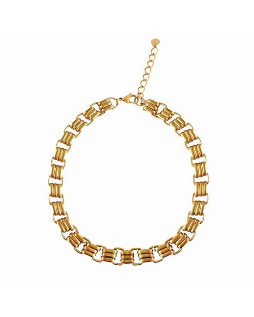Maison De Gala Metallic Alex Necklace