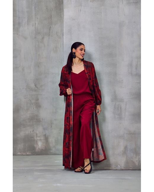 Ashita Fernandes Red Neutrals Sehr Top