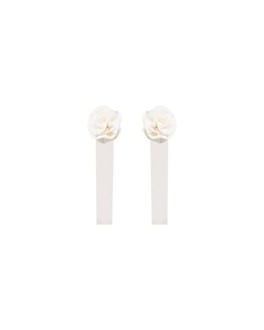 Nur Karaata White Windsor Gloves