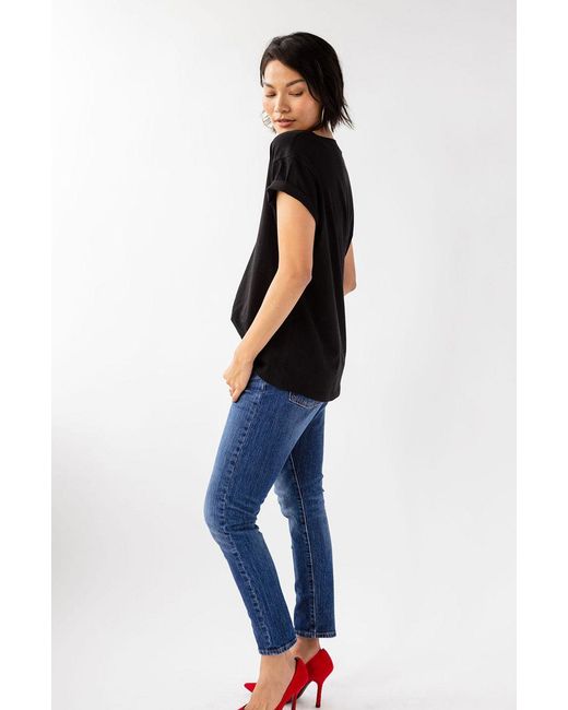 LOVETRUST Black Patti Tee