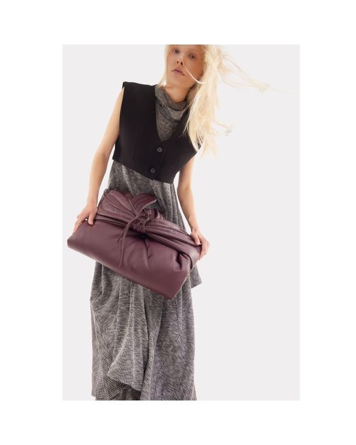 Julia Allert Black Cropped Button-Front Vest