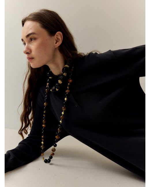 Sita Nevado Black Marinera Necklace