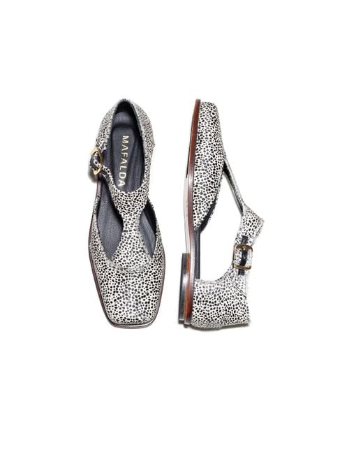 Mafalda Multicolor Carlota Flats Animal Print