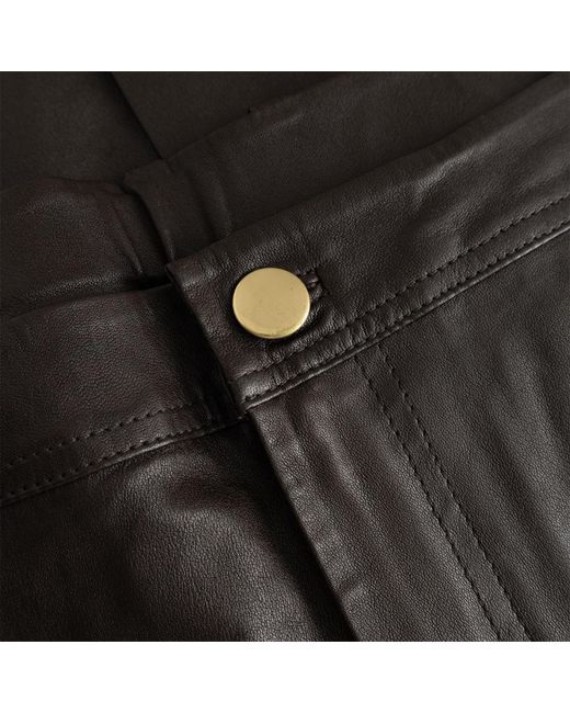 Zoe Gray Lucille Leather Pants