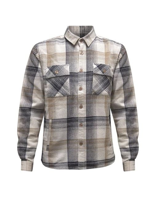 Vustra Gray Stonebridge Shacket for men