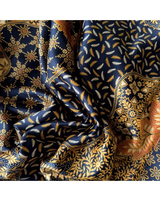 ORIGIN OF HEARTS Multicolor Neutrals Aumi & Satin Kimono Shirt for men