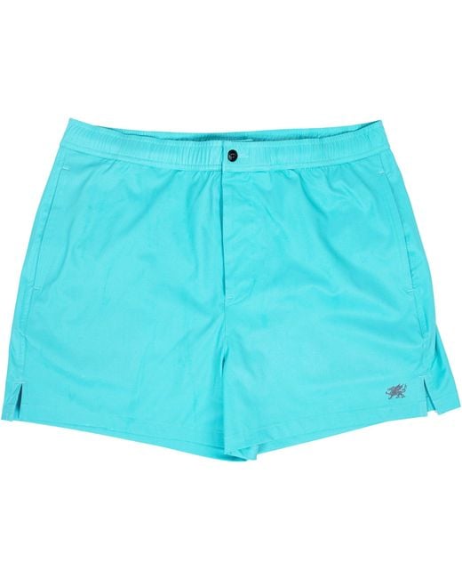 Lords of Harlech Blue Quack Swim Short for men
