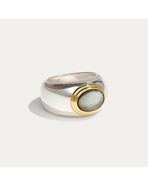 Stone Fruit White Core Ring