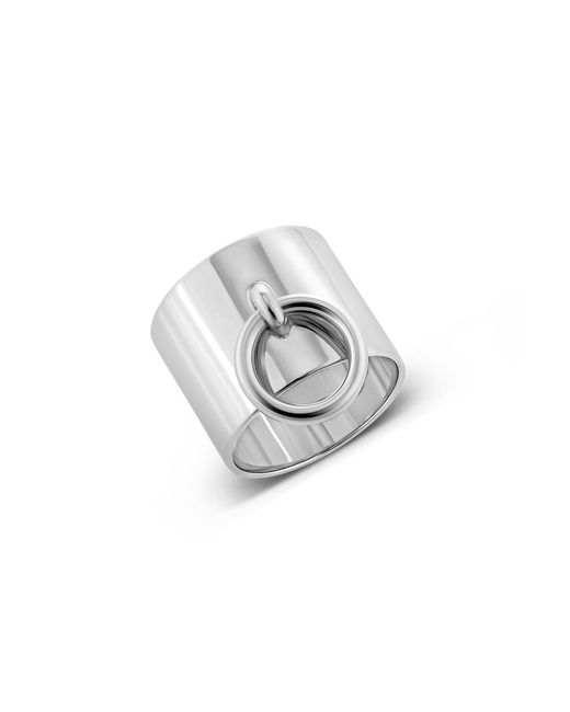 SALLY SKOUFIS Metallic Bondage Ring