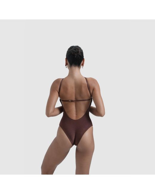 Thaynne Swimwear Llc Brown Ío One Piece
