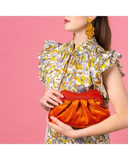 Danni Ro Red Lisbon Baby Clutch
