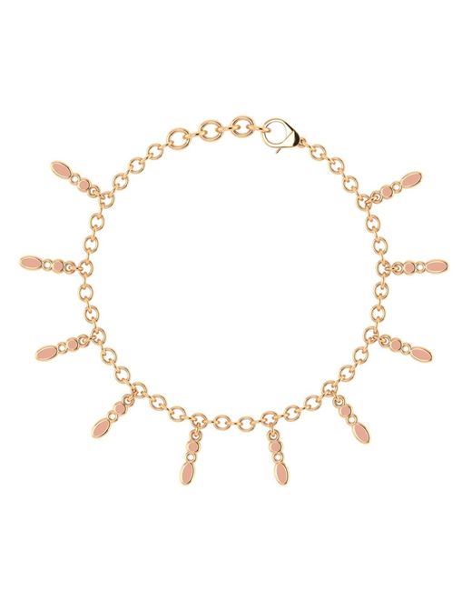 Linda Fiore Metallic Amalei Vermeil Bracelet With Light Enamel