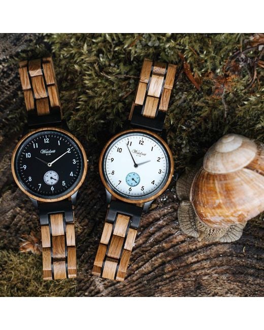 Waidzeit Metallic Gin Berry Wooden Strap
