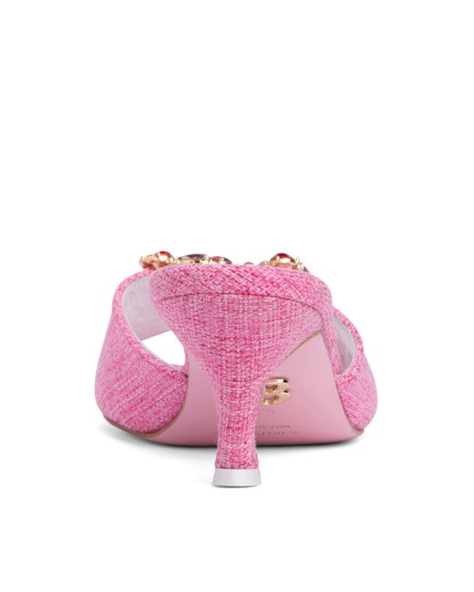 Beautiisoles by Robyn Shreiber Made in Italy Pink Eden Comfortable Slide Sandal