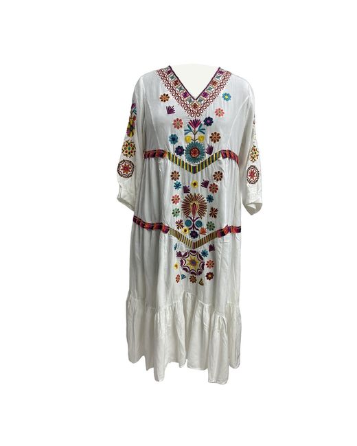 Zasta Studio White Summer Thread Edition Dress Three