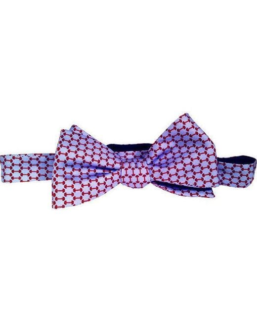 Lazyjack Press Purple Do You Even Lift Bro Bow Tie for men