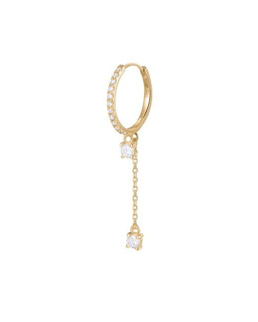 Dyamka Metallic Paved Creole Chain Loop