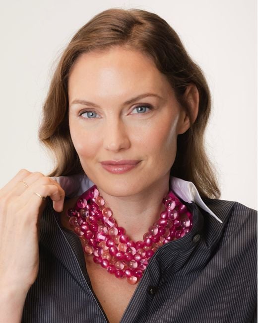 Fairchild Baldwin Red The Bubble Necklace