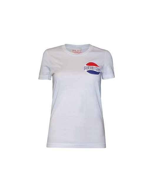 Love and Nostalgia Blue Margot Sexsi Tee