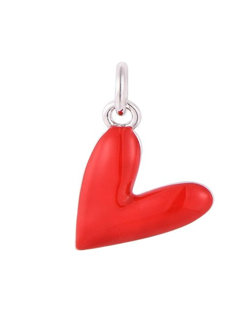 Pinnole Red Heart Charm