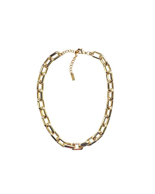 Adriana Pappas Designs Metallic Chunky Chain Necklace