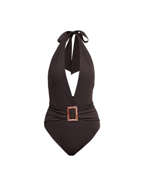 Kikki-G Swimwear Black Nada Swimsuit