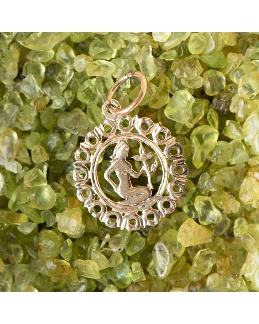 Maya Brenner Metallic Zodiac Pendant