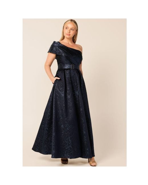 SACHA DRAKE Blue Twilight Gown