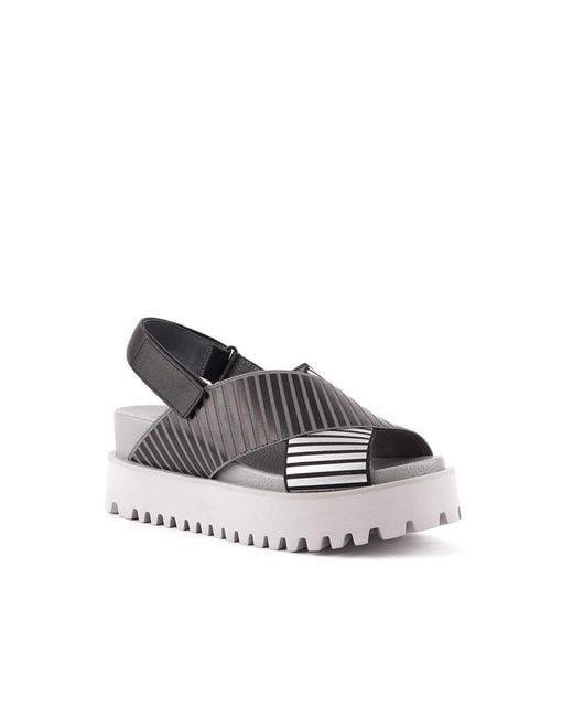 United Nude Gray Rico X Sandal