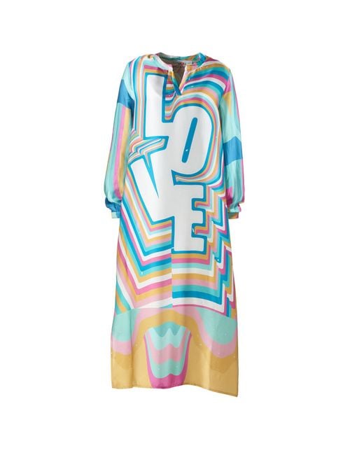 miffy plush blue dress Azure Soul Maxi Dress Blue Boho Printed Maxi Dress – Tonketti