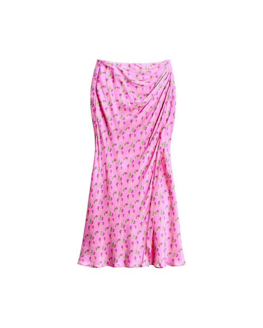 Lost Pattern Pink Beach Blossom Skirt