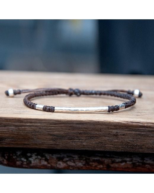 Harbour Uk Blue Little Björn Rope Bracelet for men