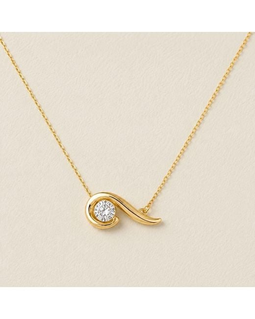 Lily Flo Jewellery Metallic It Didnt End There Necklace Diamond Necklace