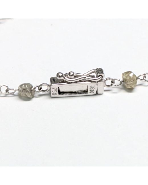 Rahul's Jewels Metallic 7 Genuine Diamond Rough Bracelet