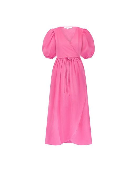 Lula-Ru Pink Belle Cotton Dress
