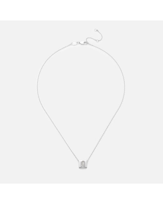 Kouree White 'Meant For More' Necklace Pendant Charm