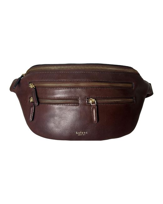 BELYSA Brown Odine Brwon Leather Bumbag