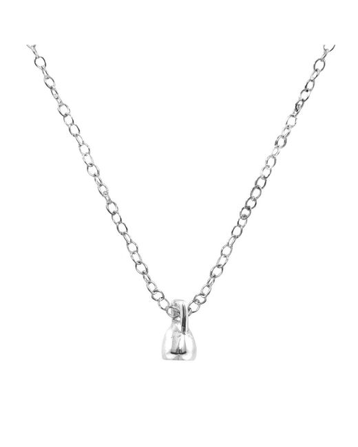 Anchor and Crew Metallic Little Heart Link Paradise Necklace Pendant