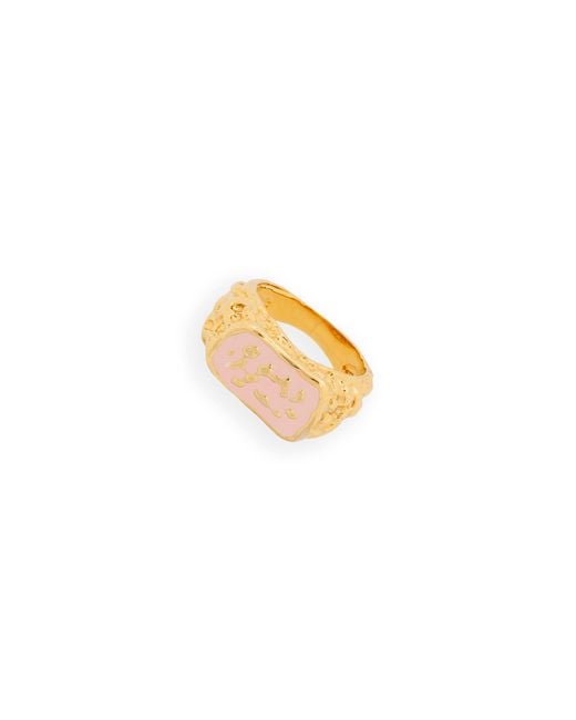 Lavani Jewels White Magma Ring