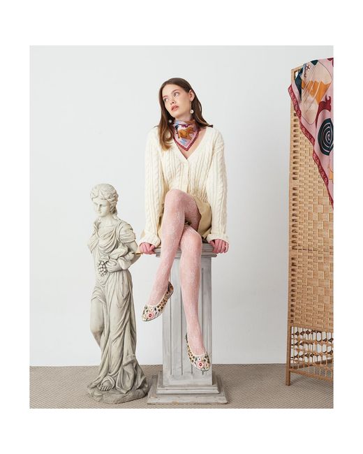 Iodes Red Amalfi Mini Foulard