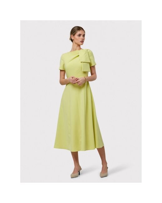 Helen Mcalinden Green / Neutrals Laoise Lime Dress