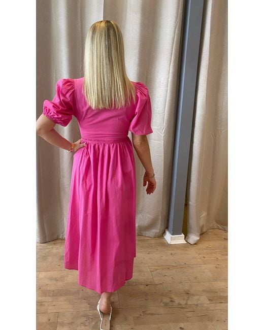 Lula-Ru Pink Belle Cotton Dress