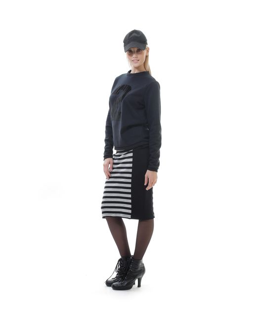 Conquista Blue Sporty Sweatshirt