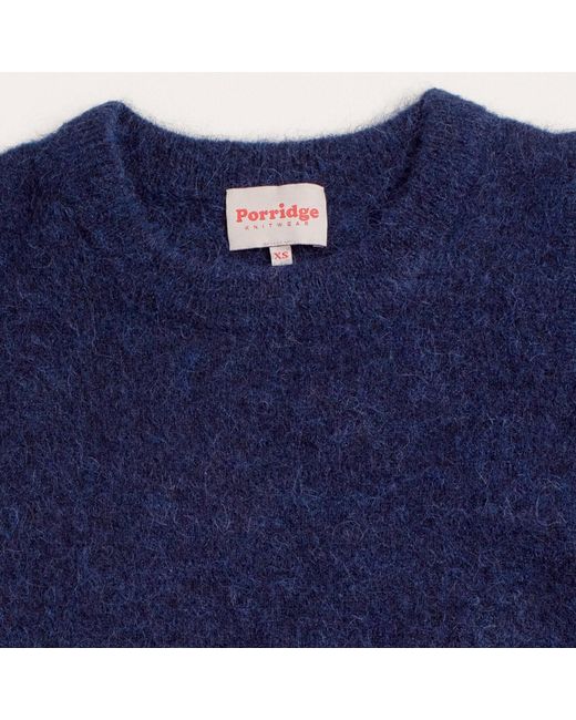 Porridge Knitwear Blue Alpaca Julia Tank