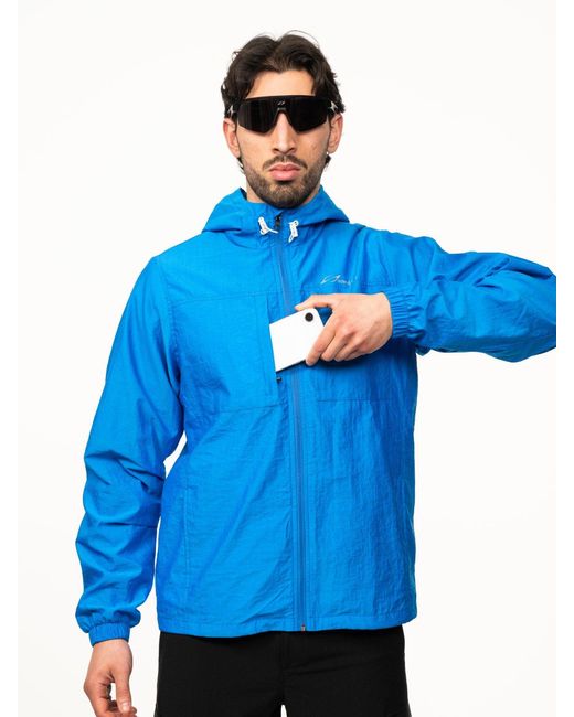 Saved Lab Blue Windbreaker for men
