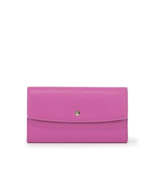CAMPO MARZIO Roma 1933 Purple Ellen Wallet