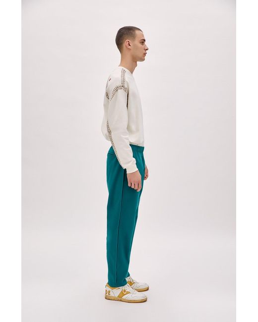 Pcfg Green Woven Track Pant for men