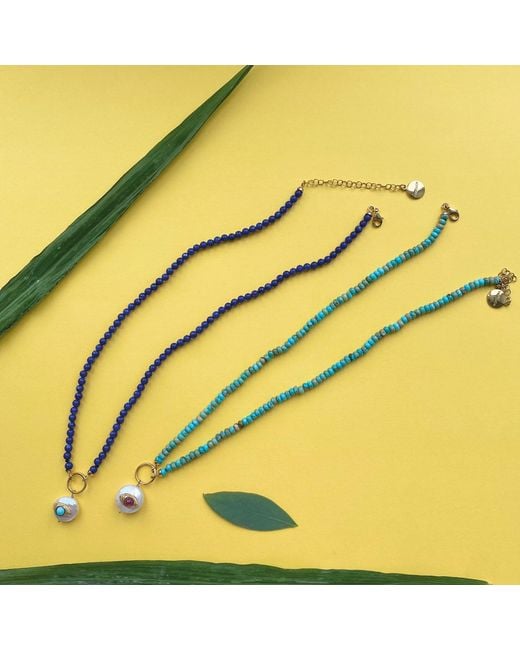 Vintouch Italy Blue Evil Eye Necklace