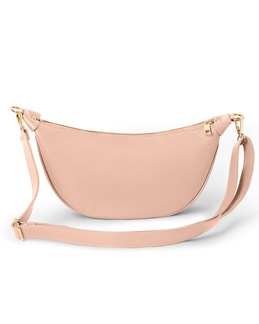 Betsy & Floss White Ambra Crossbody Waist Bag