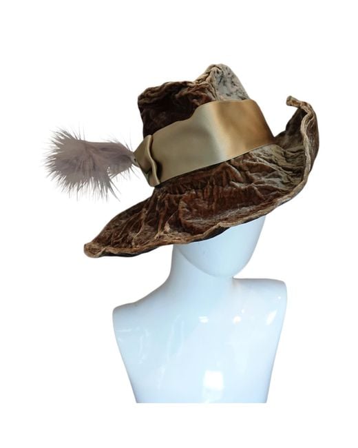 Romer Millinery Brown Neutrals Morphy Moldable Fedora
